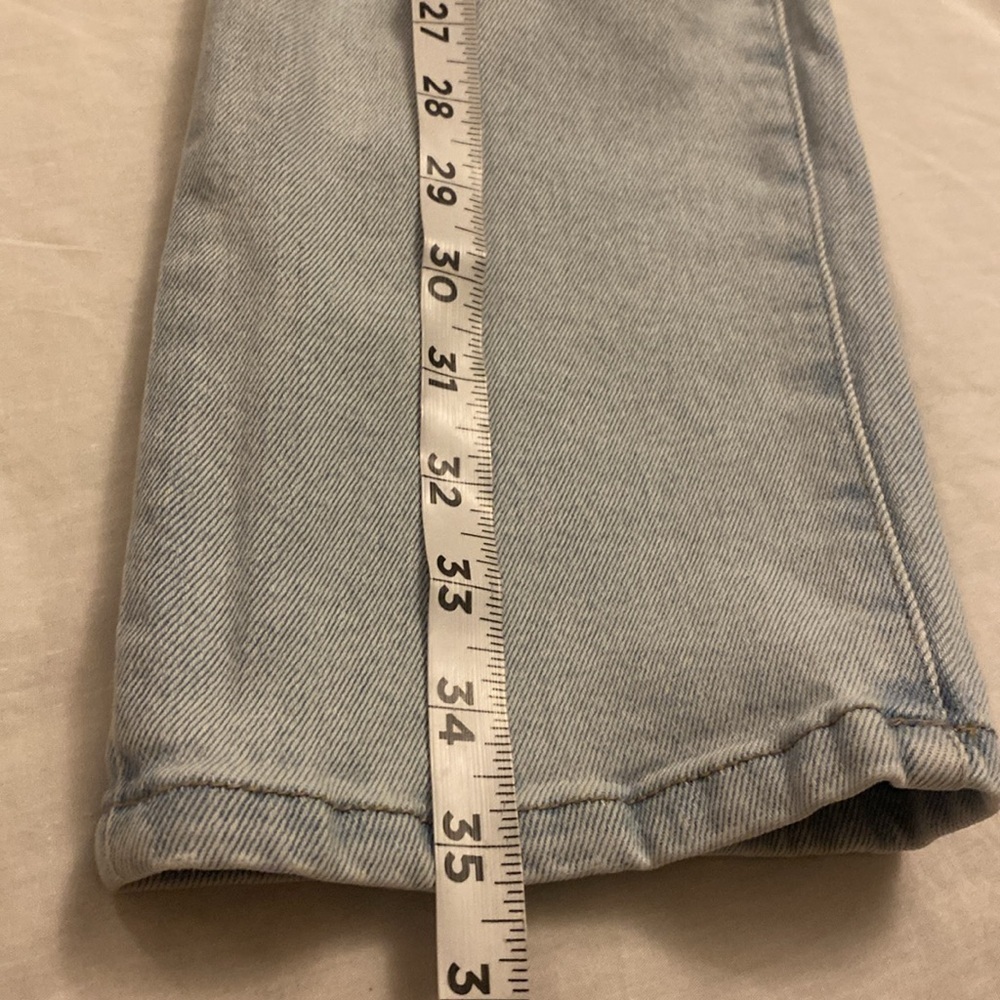 Kendall & Kylie The Icon High Rise Straight Leg Jeans Size 7 - Picture 4 of 12